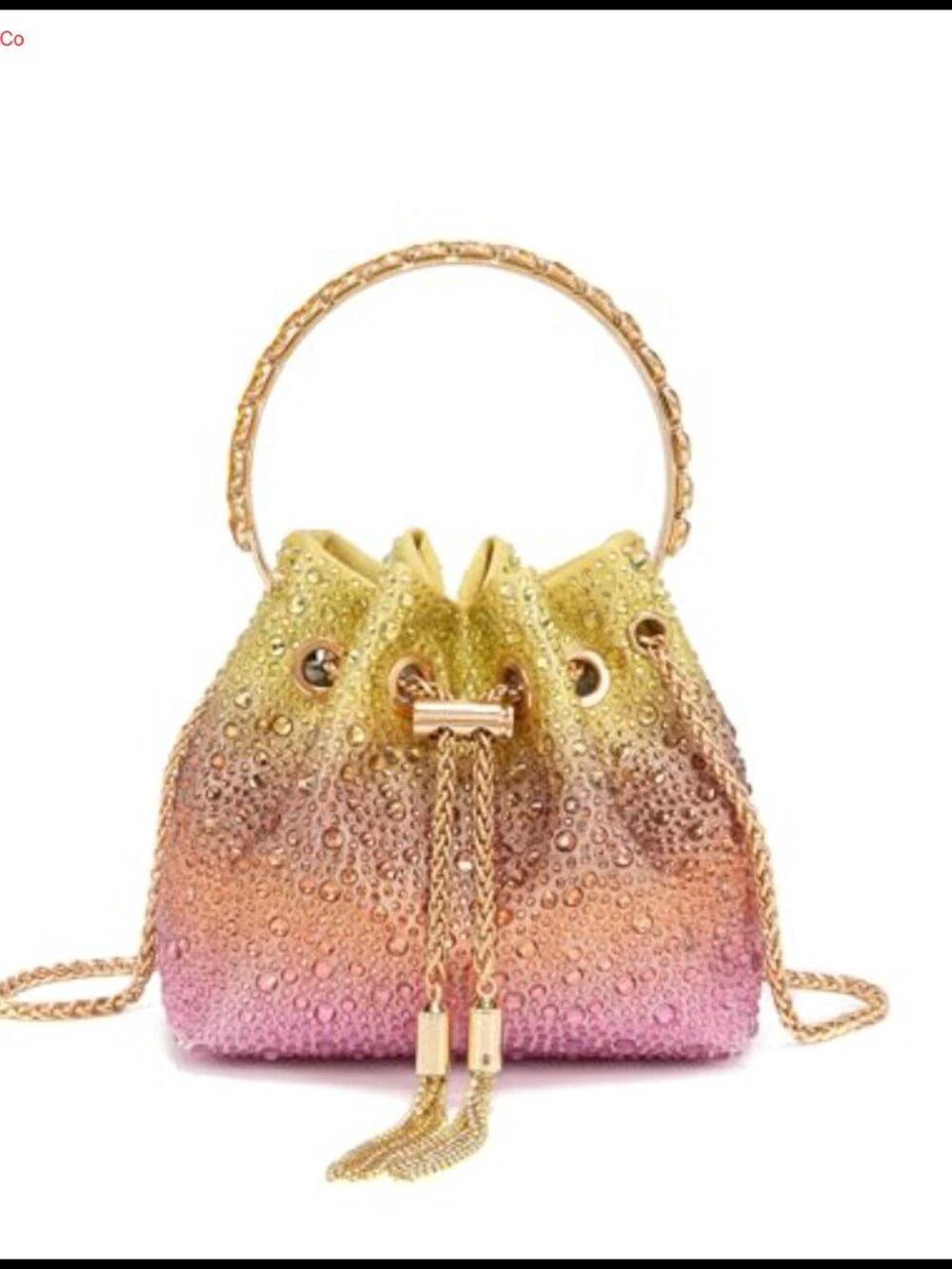 Rhinestone Evening Clutch Sparkly Crystal Wristlet Crossbody Bag